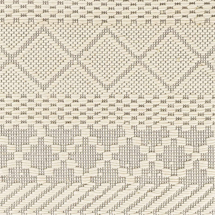 Coquitlam Ivory Modern Geometrical Design Hand Woven Area Rug