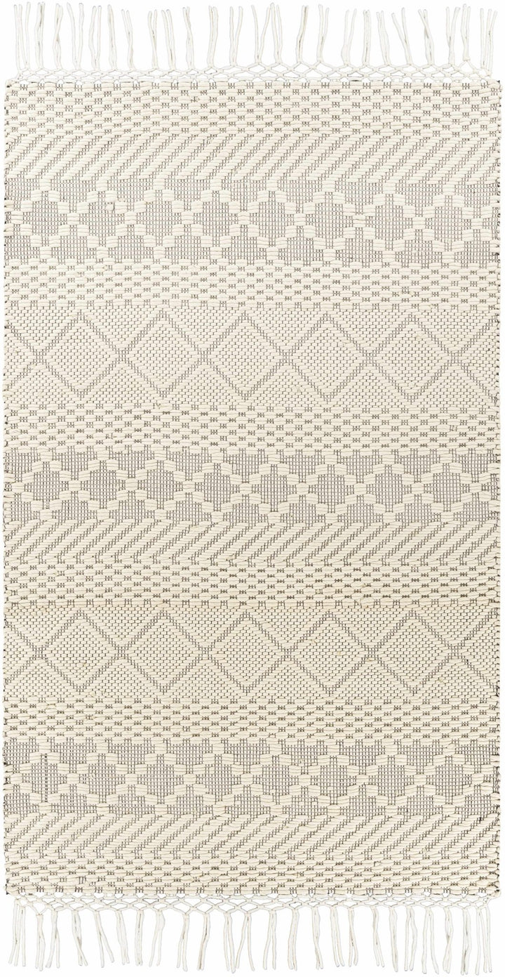 Coquitlam Ivory Modern Geometrical Design Hand Woven Area Rug - The Rug Decor