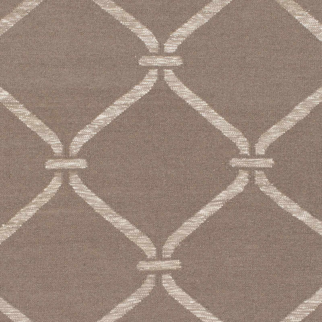 Coraopolis Modern Style Taupe And Beige Hand Woven Area Rug