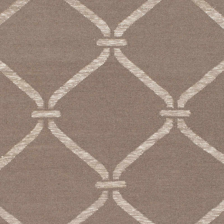 Coraopolis Modern Style Taupe And Beige Hand Woven Area Rug