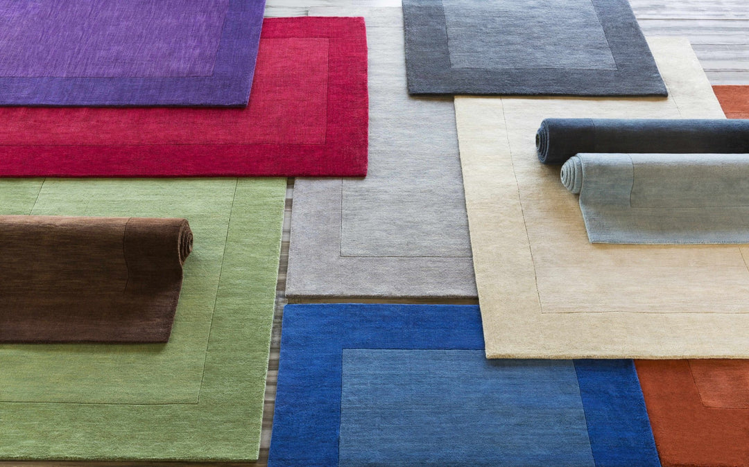 Cord Modern Style Brown Hand Loom Wool Area Rug - The Rug Decor