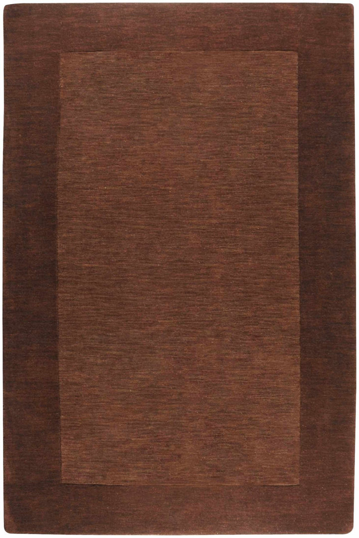 Cord Modern Style Brown Hand Loom Wool Area Rug - The Rug Decor