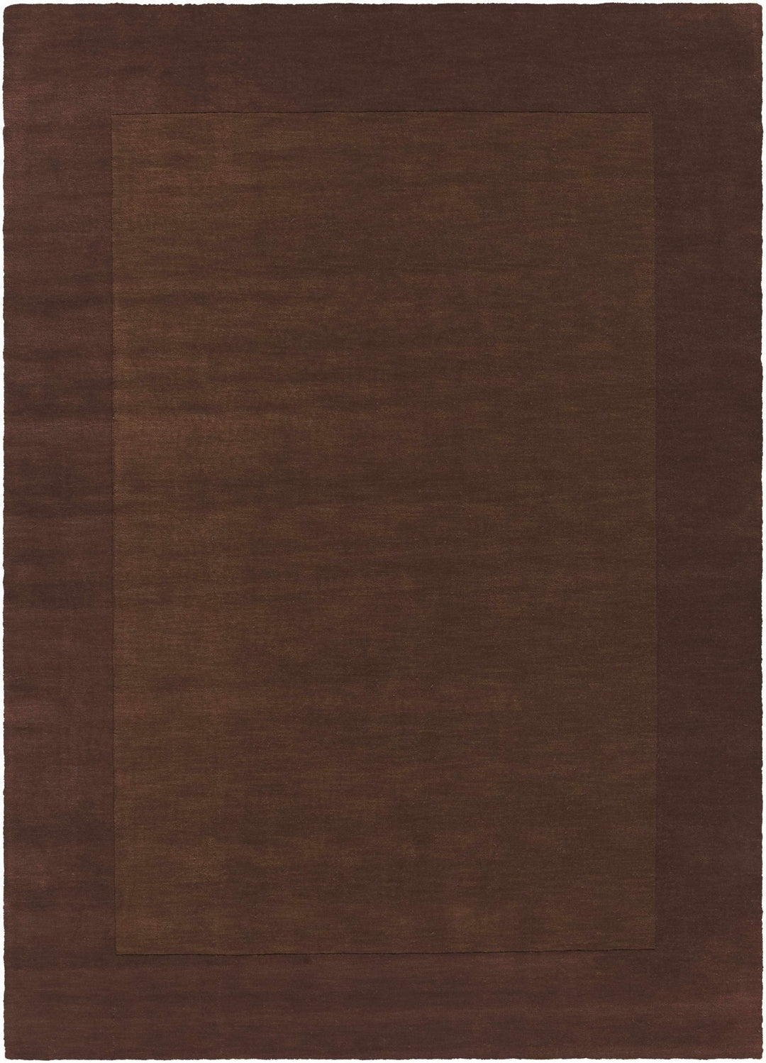 Cord Modern Style Brown Hand Loom Wool Area Rug - The Rug Decor
