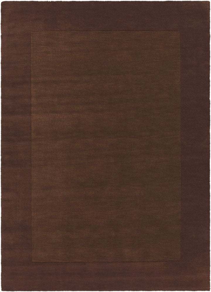 Cord Modern Style Brown Hand Loom Wool Area Rug - The Rug Decor