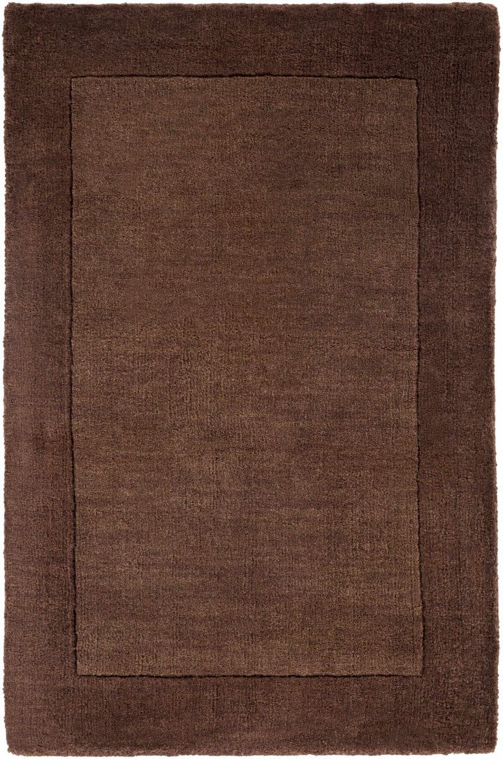 Cord Modern Style Brown Hand Loom Wool Area Rug - The Rug Decor