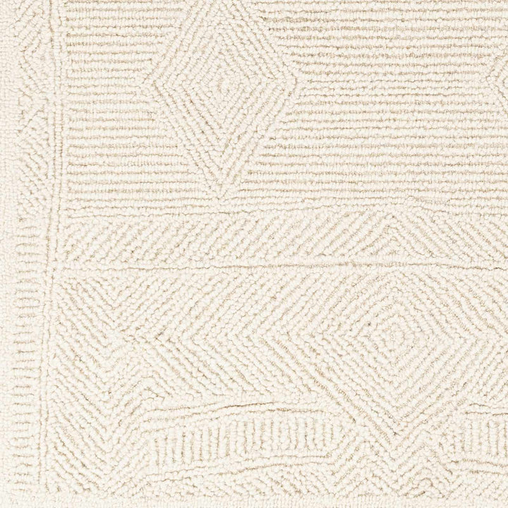 Cork Contemporary Cream Wool Area Rug - The Rug Decor