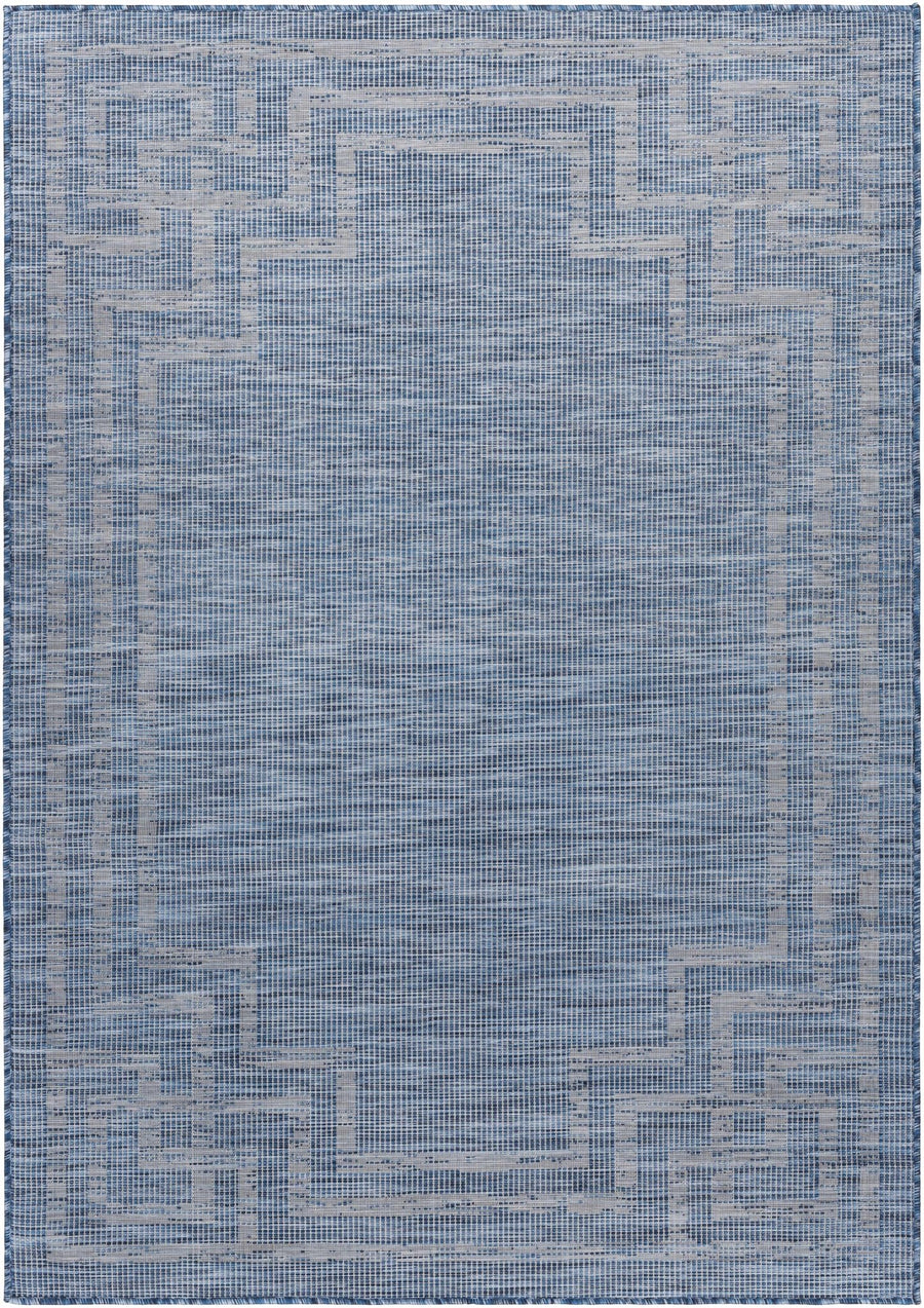 Corlette Blue Modern Style Outdoor Area Rug - The Rug Decor