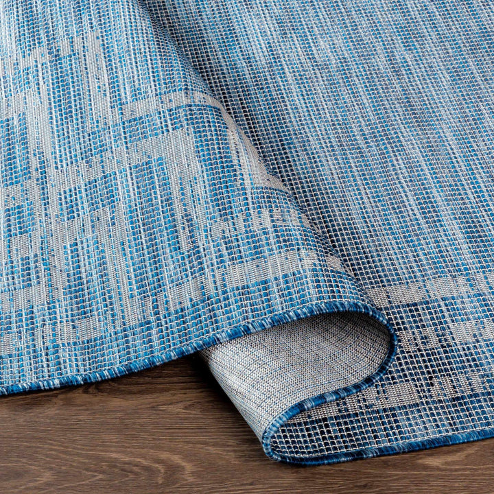 Corlette Blue Modern Style Outdoor Area Rug - The Rug Decor