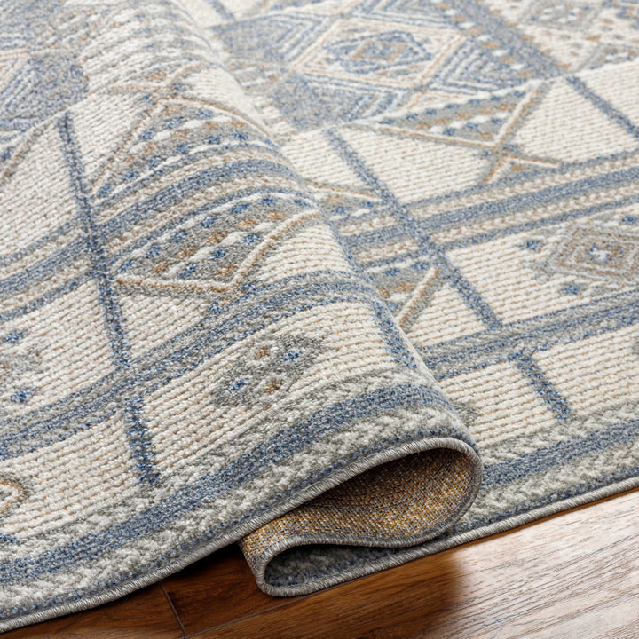 Coryn Modern Design Blue And Beige Rug - The Rug Decor