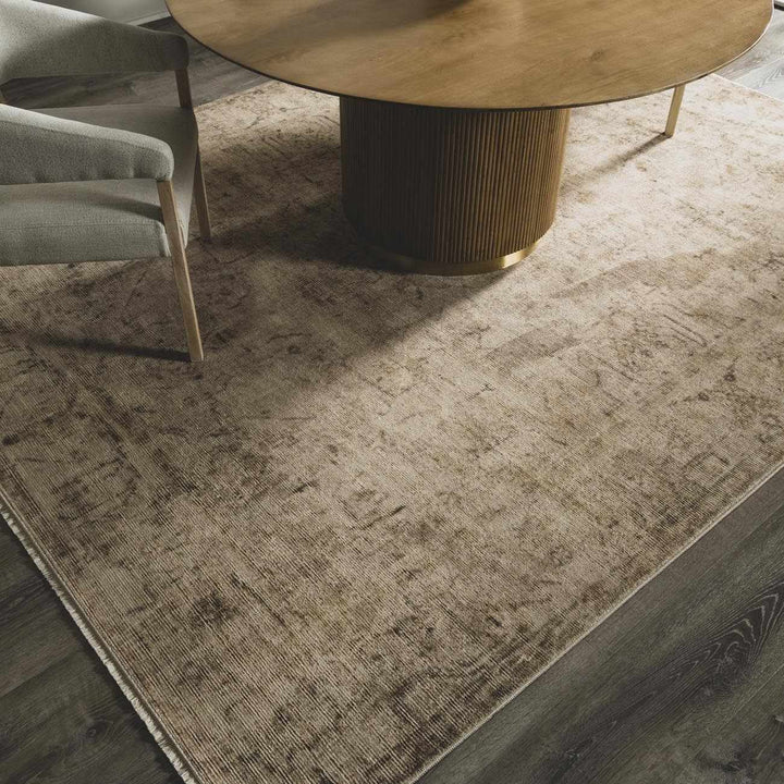Cosmas Brown Traditional Style Area Rug - The Rug Decor