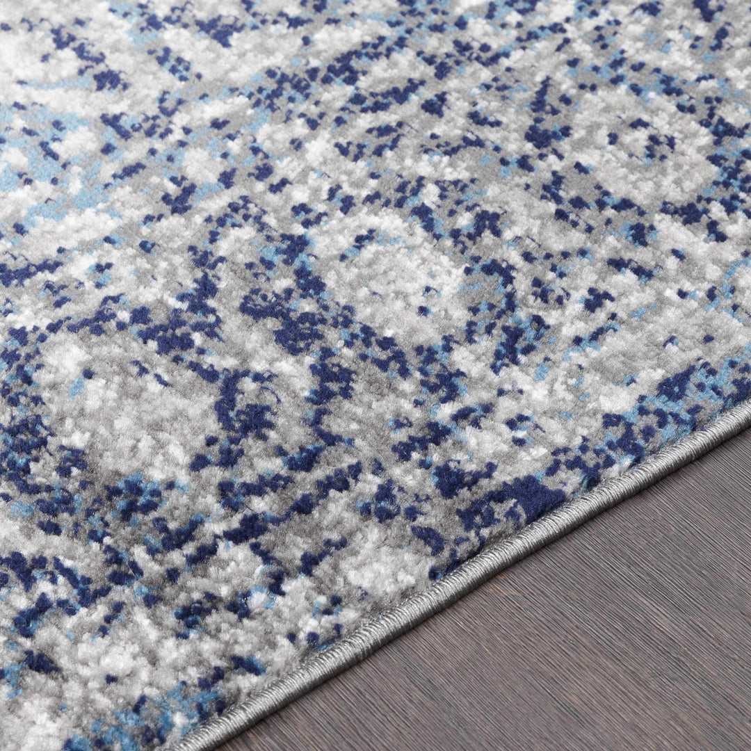 Costigan Traditional Style Blue And Gray Area Rug - The Rug Decor