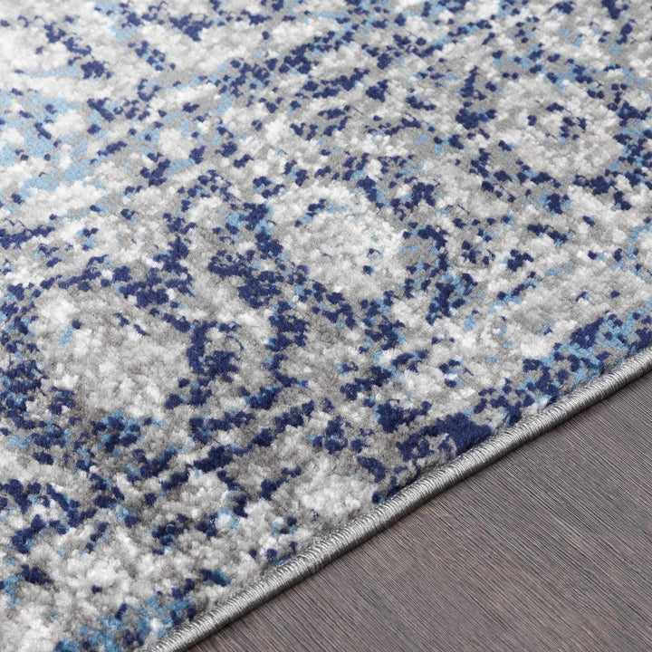 Costigan Traditional Style Blue And Gray Area Rug - The Rug Decor