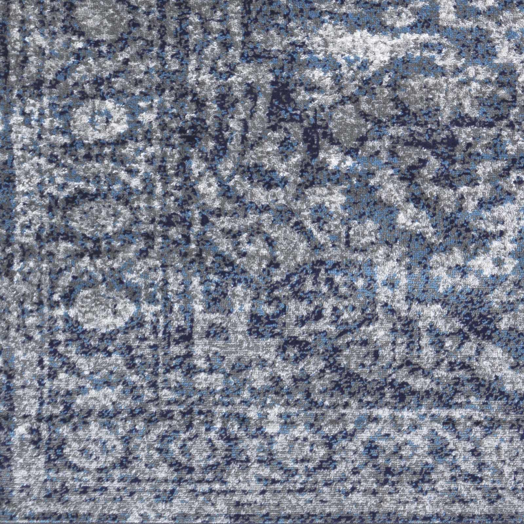 Costigan Traditional Style Blue And Gray Area Rug - The Rug Decor