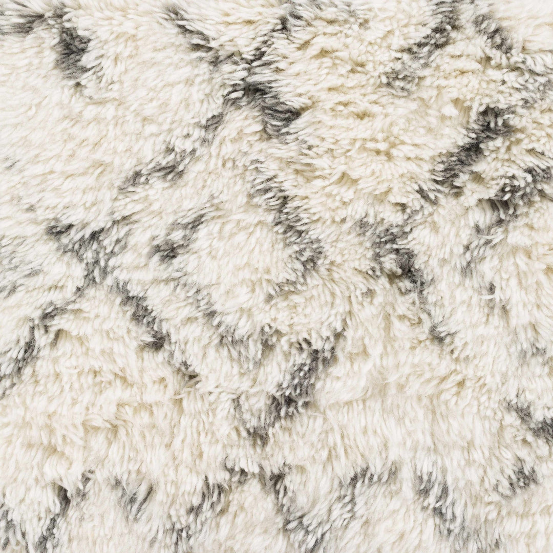 Cotgrave Hand Woven Modern Style Ivory And Charcoal Area Rug - The Rug Decor