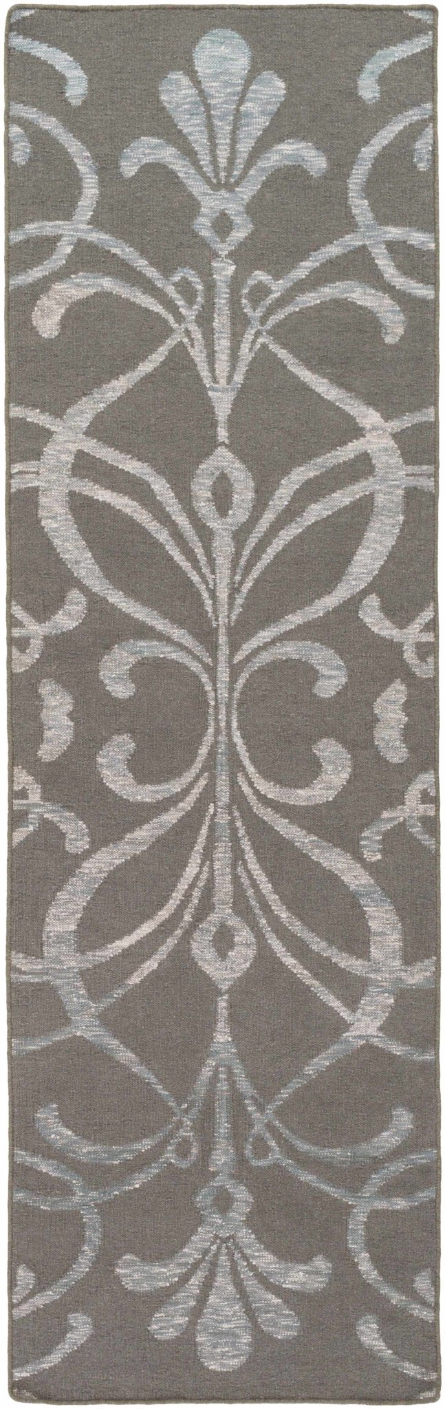 Cottekill Gray Modern Style Hand Woven Wool Area Rug - The Rug Decor