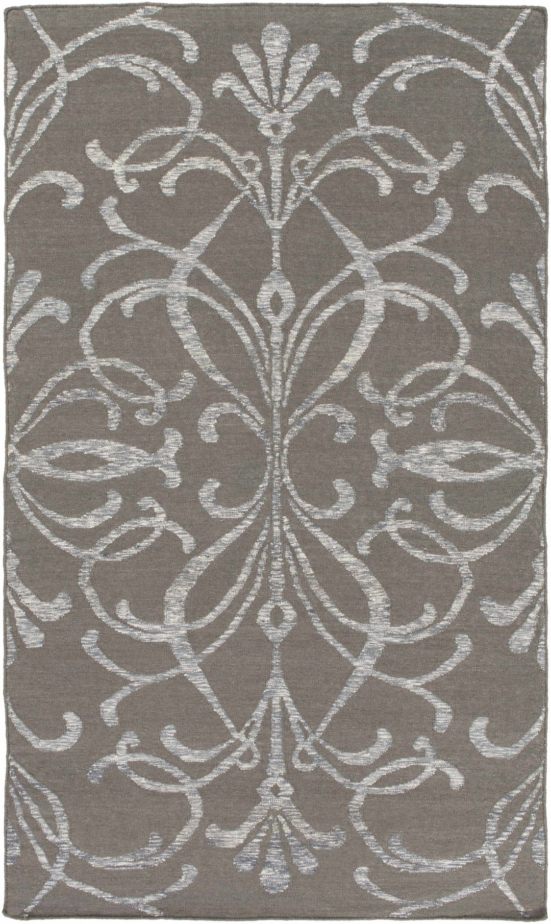 Cottekill Gray Modern Style Hand Woven Wool Area Rug - The Rug Decor