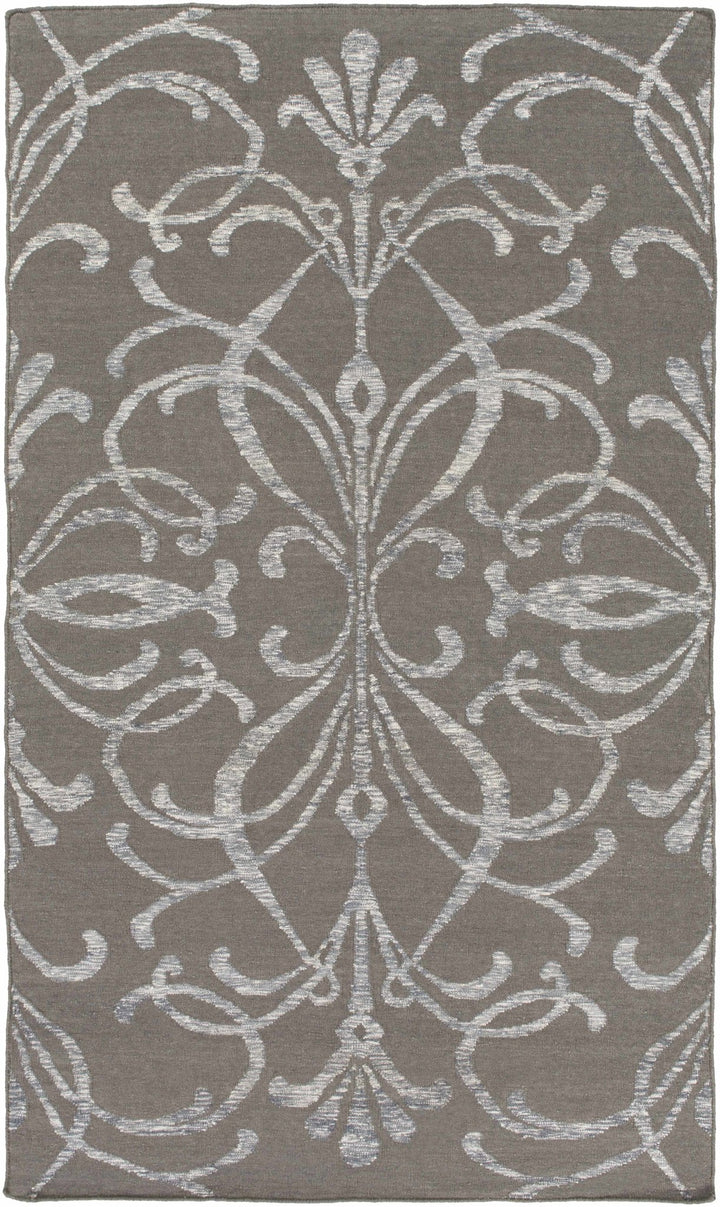 Cottekill Gray Modern Style Hand Woven Wool Area Rug - The Rug Decor