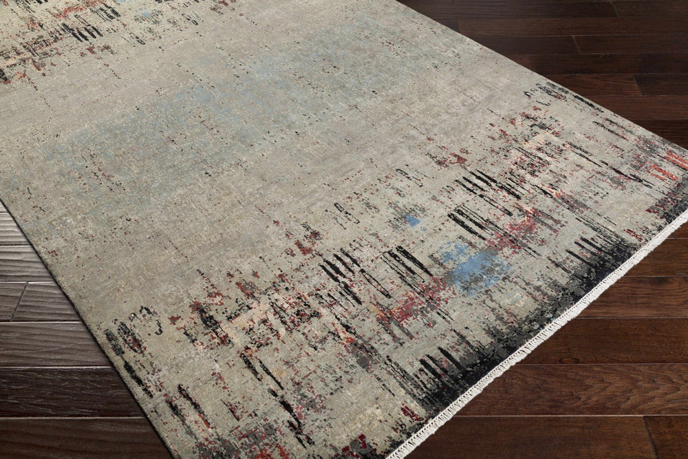 Coudersport Contemporary Abstract Beige And Tan Rug - The Rug Decor