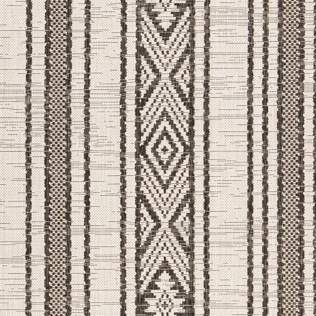 Cowen Modern Style Ivory And Charcoal Outdoor Area Rug - The Rug Decor