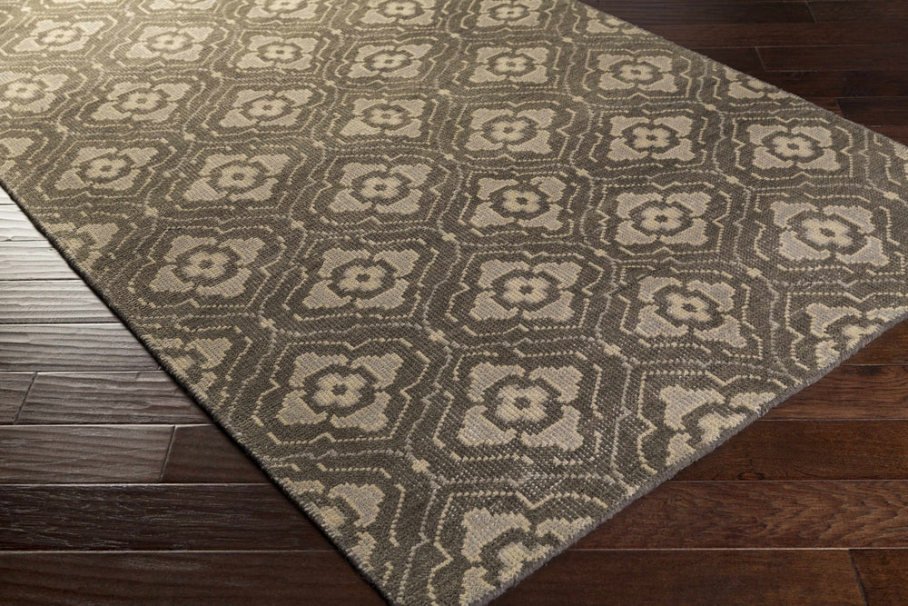 Craley Contemporary Charcoal And Gray Area Rug - The Rug Decor