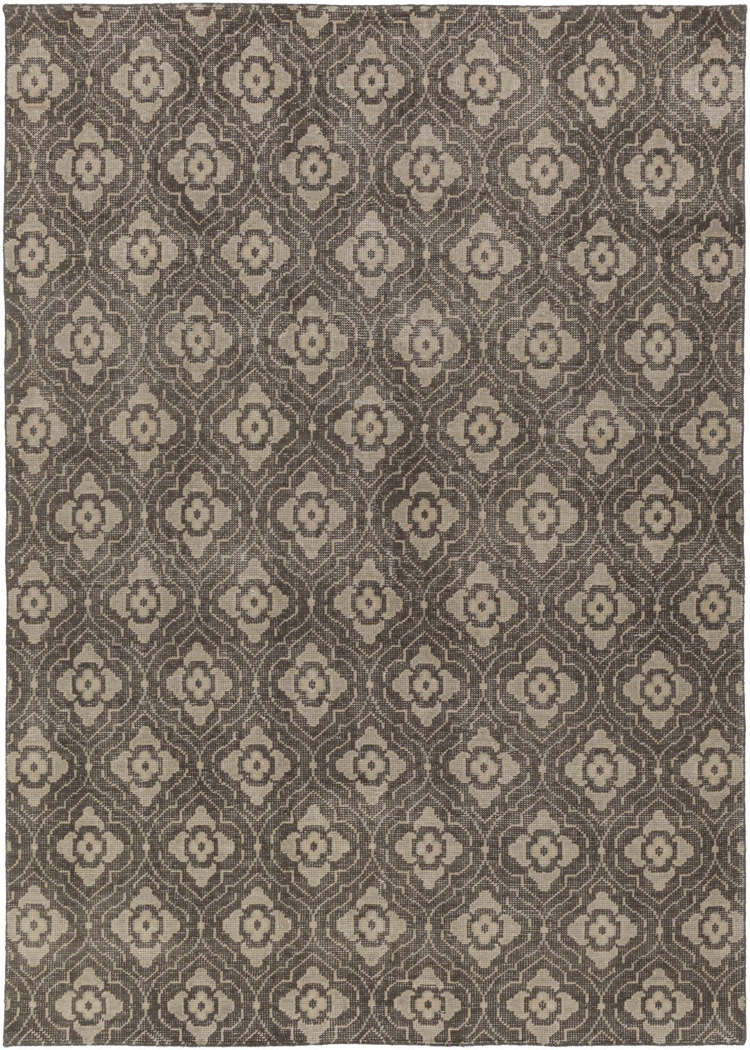 Craley Contemporary Charcoal And Gray Area Rug - The Rug Decor