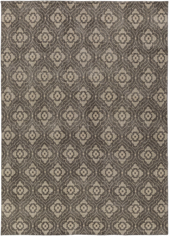 Craley Contemporary Charcoal And Gray Area Rug - The Rug Decor