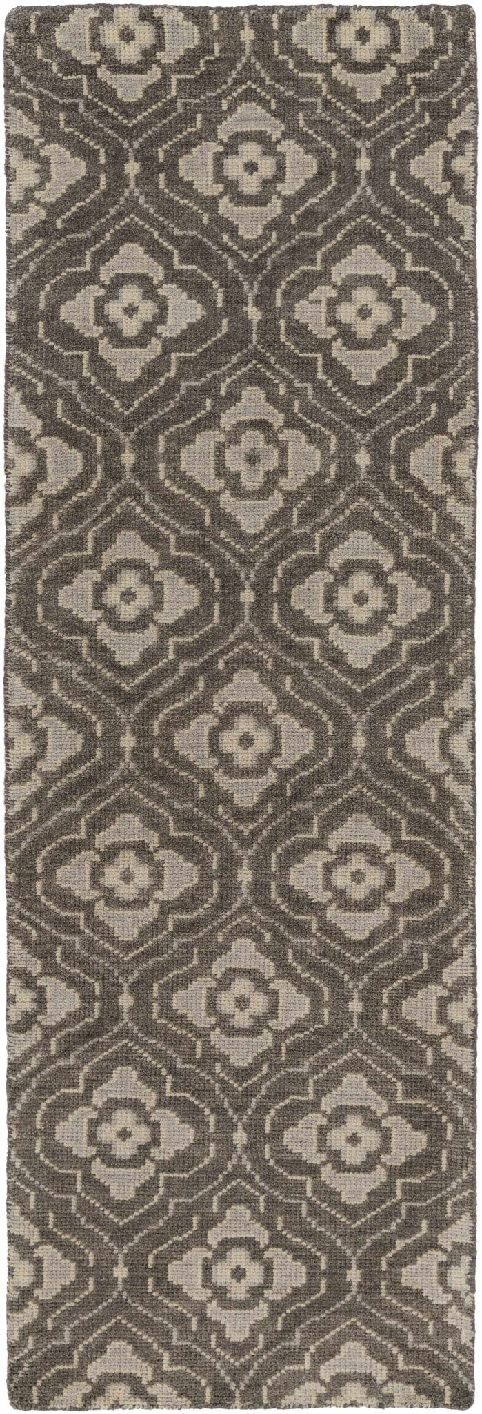 Craley Contemporary Charcoal And Gray Area Rug - The Rug Decor