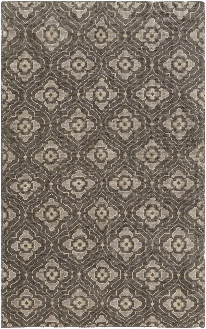 Craley Contemporary Charcoal And Gray Area Rug - The Rug Decor