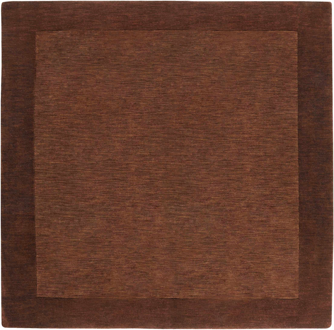 Cord Modern Style Brown Hand Loom Wool Area Rug