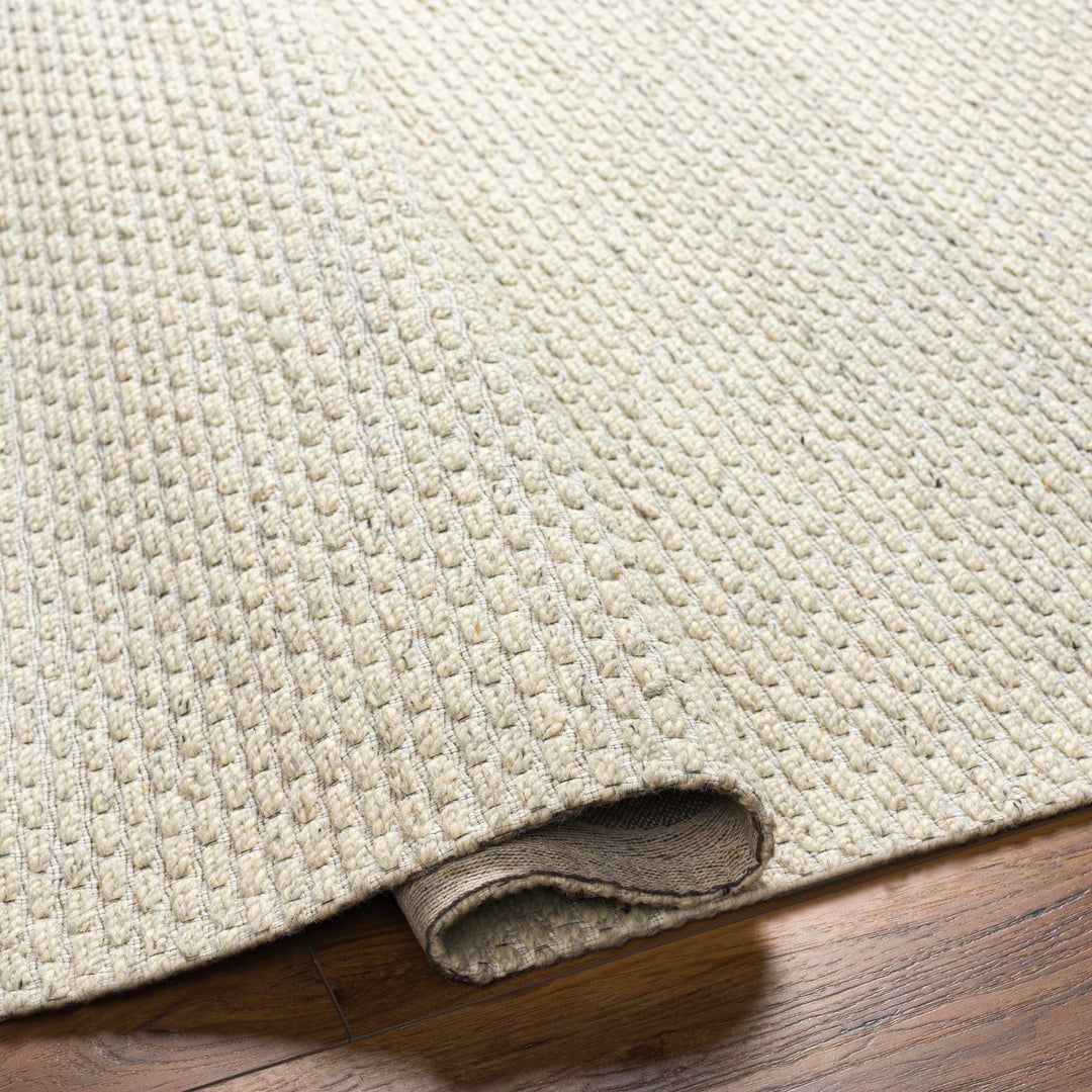 Cream Contemporary Ivory Area Rug - The Rug Decor