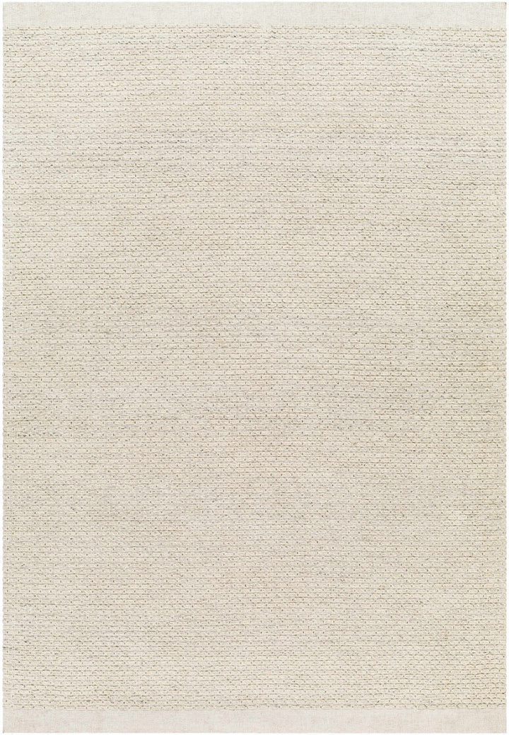 Cream Contemporary Ivory Area Rug - The Rug Decor