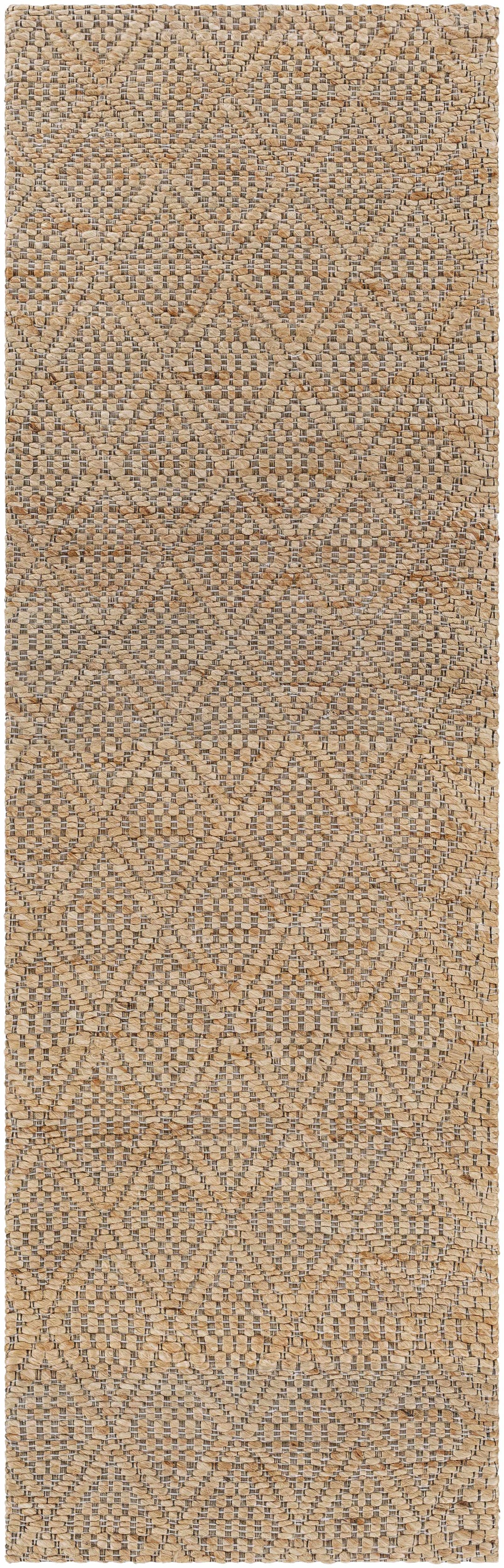 Croft Tan Modern Geometrical Hand Woven Area Rug