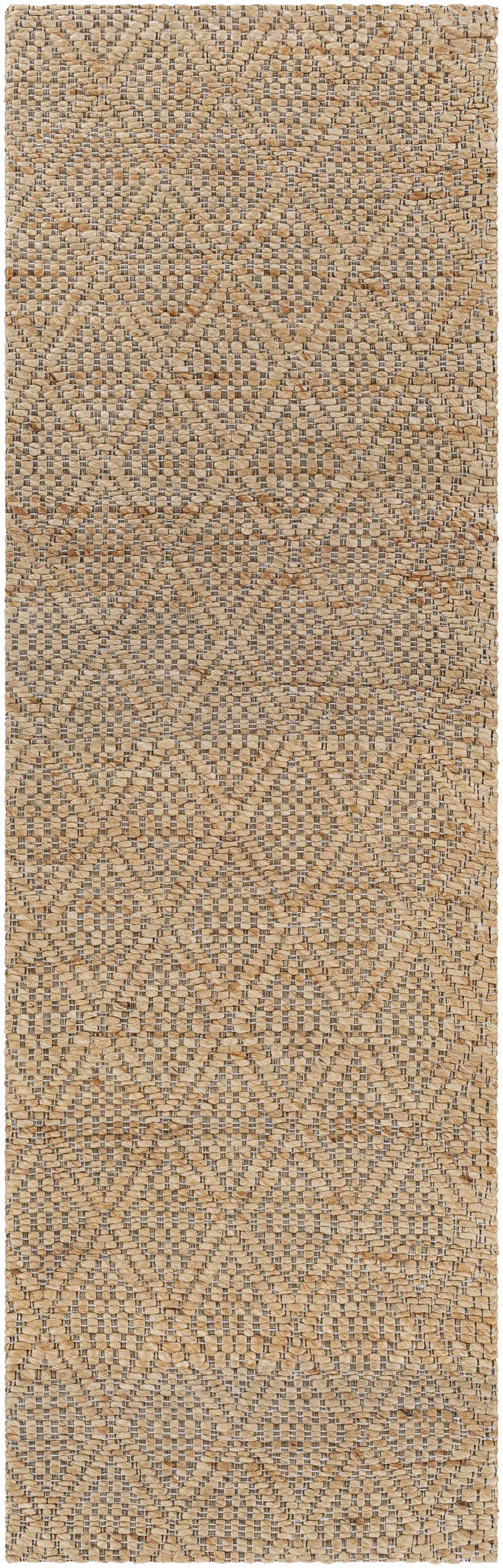 Croft Tan Modern Geometrical Hand Woven Area Rug