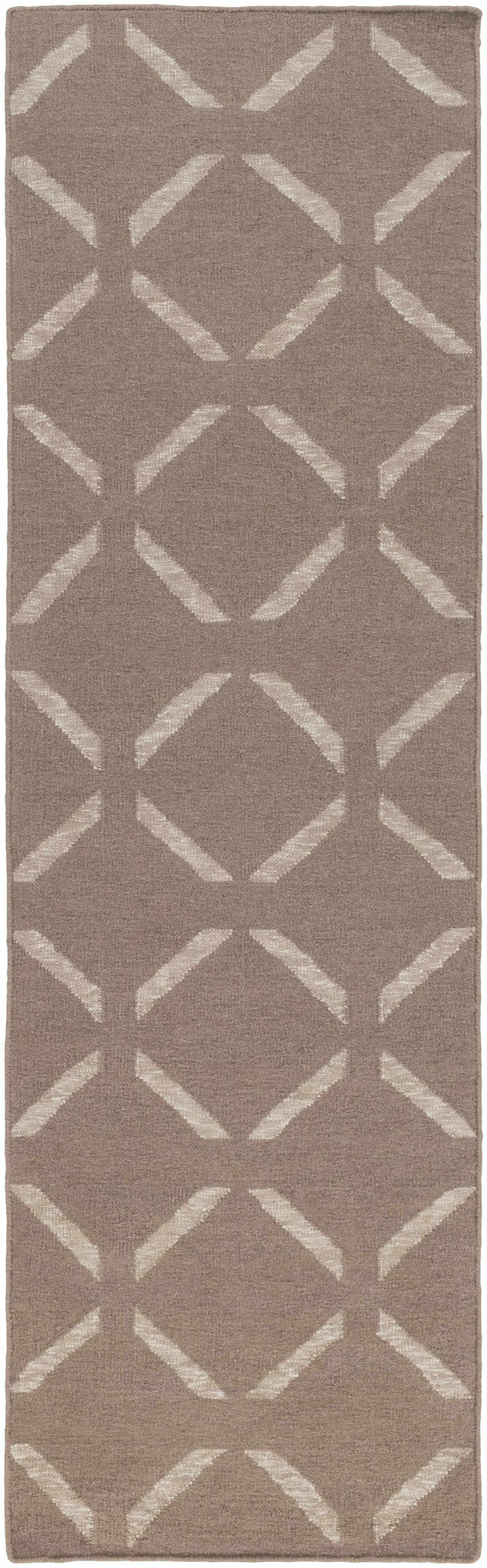 Cridersville Modern Taupe And Beige Hand Woven Area Rug