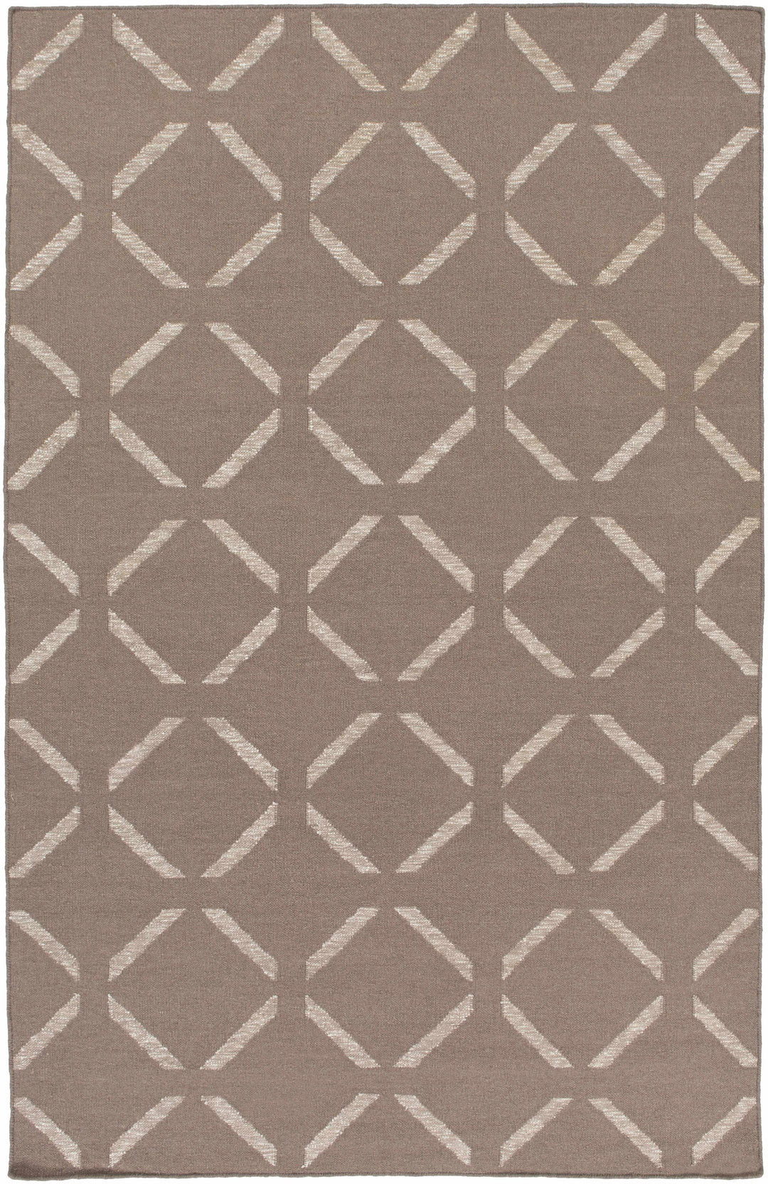 Cridersville Modern Taupe And Beige Hand Woven Area Rug