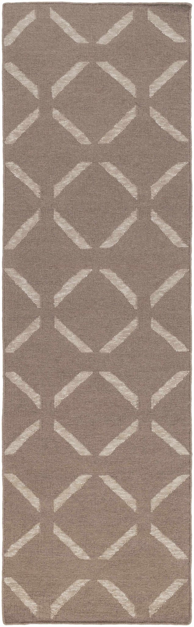 Cridersville Modern Taupe And Beige Hand Woven Area Rug - The Rug Decor
