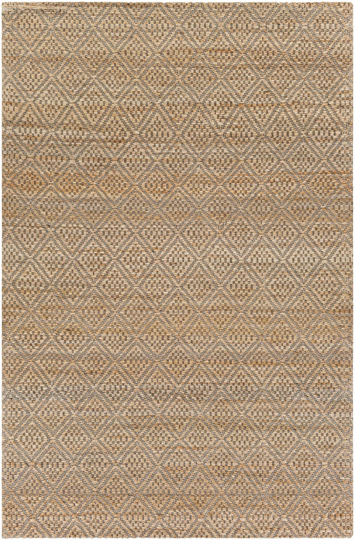 Croft Tan Modern Geometrical Hand Woven Area Rug - The Rug Decor