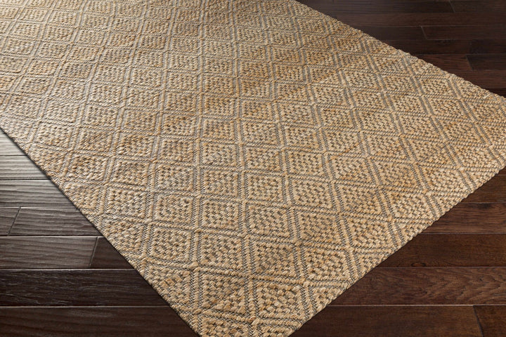 Croft Tan Modern Geometrical Hand Woven Area Rug - The Rug Decor
