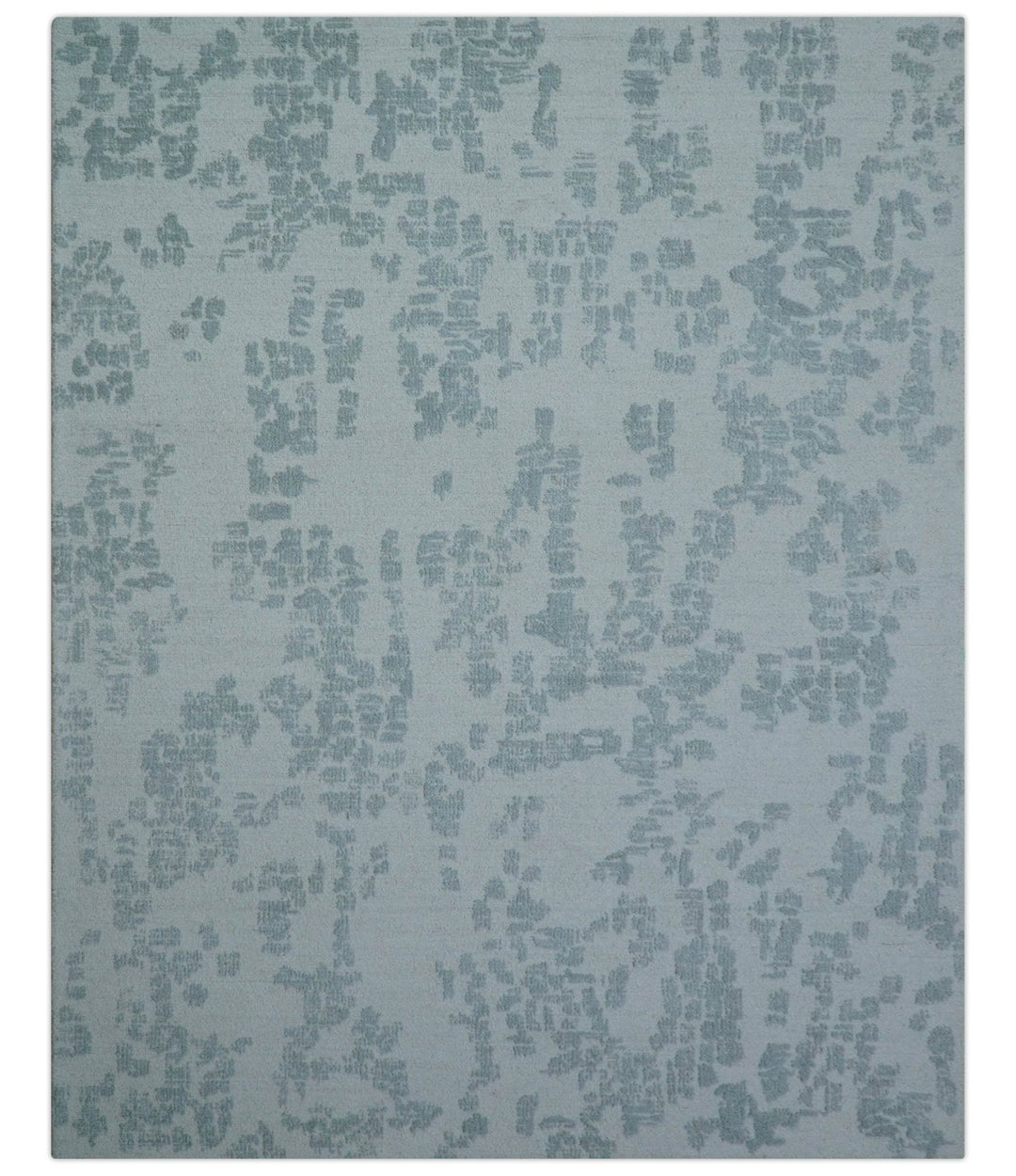 Custom Made Modern Abstract Gray Hand Tufted wool rug - The Rug Decor