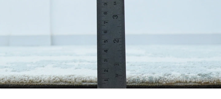 Custom Made Modern Abstract Gray Hand Tufted wool rug - The Rug Decor