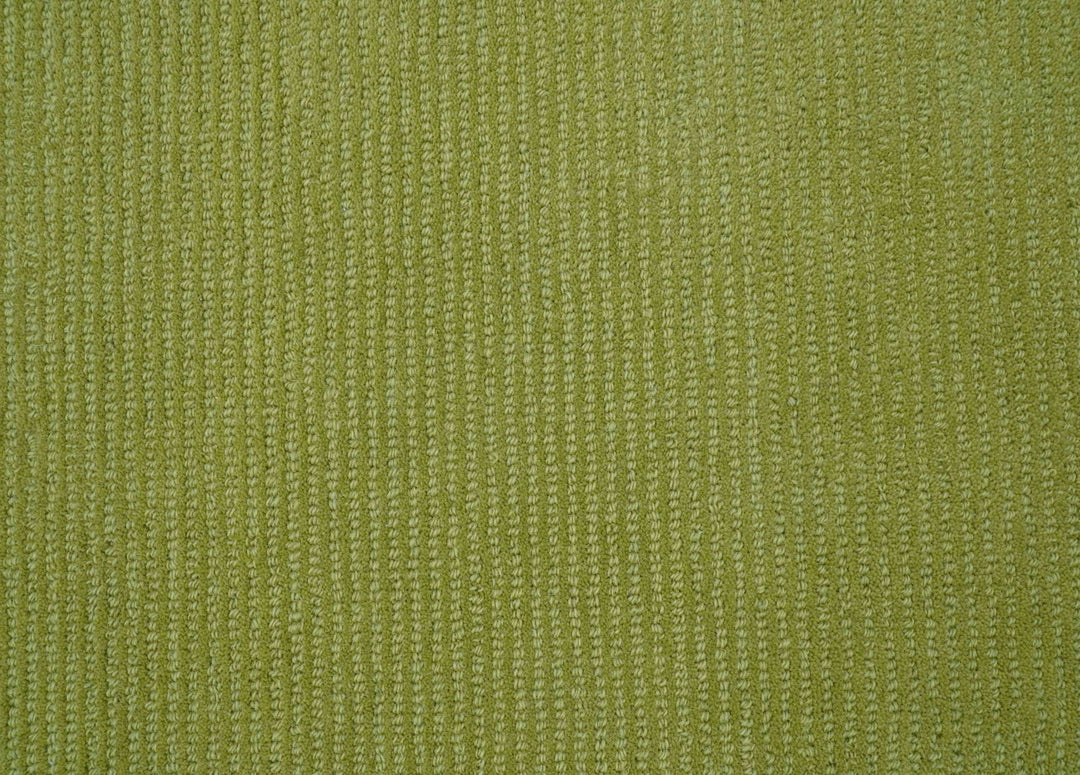 Custom Made Modern Solid Design Green Hand Tufted Wool Rug - The Rug Decor