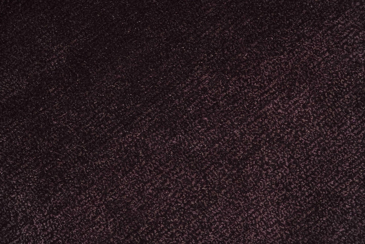 Custom Made Modern Solid Maroon And Gray Hand Knotted Wool And Art Silk Rug - The Rug Decor