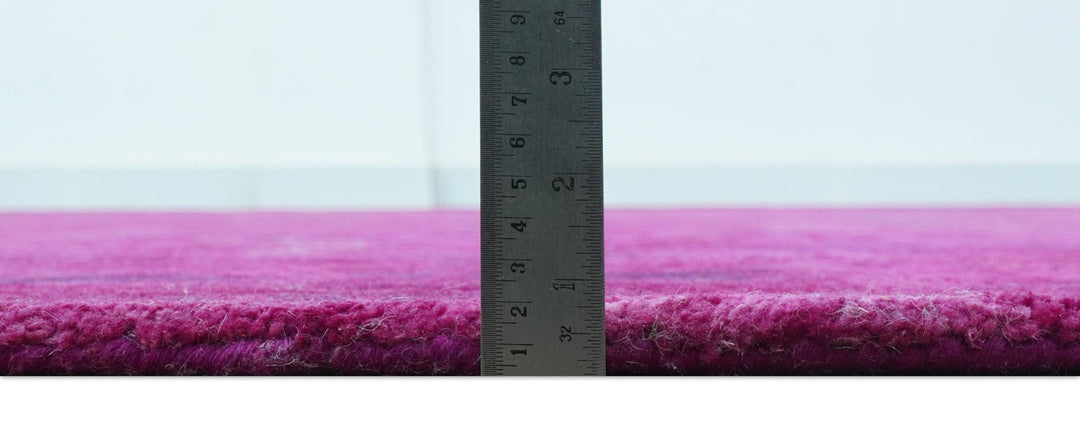 Custom Made Overdyed Pink Traditional Oushak Hand Tufted Wool Area Rug - The Rug Decor