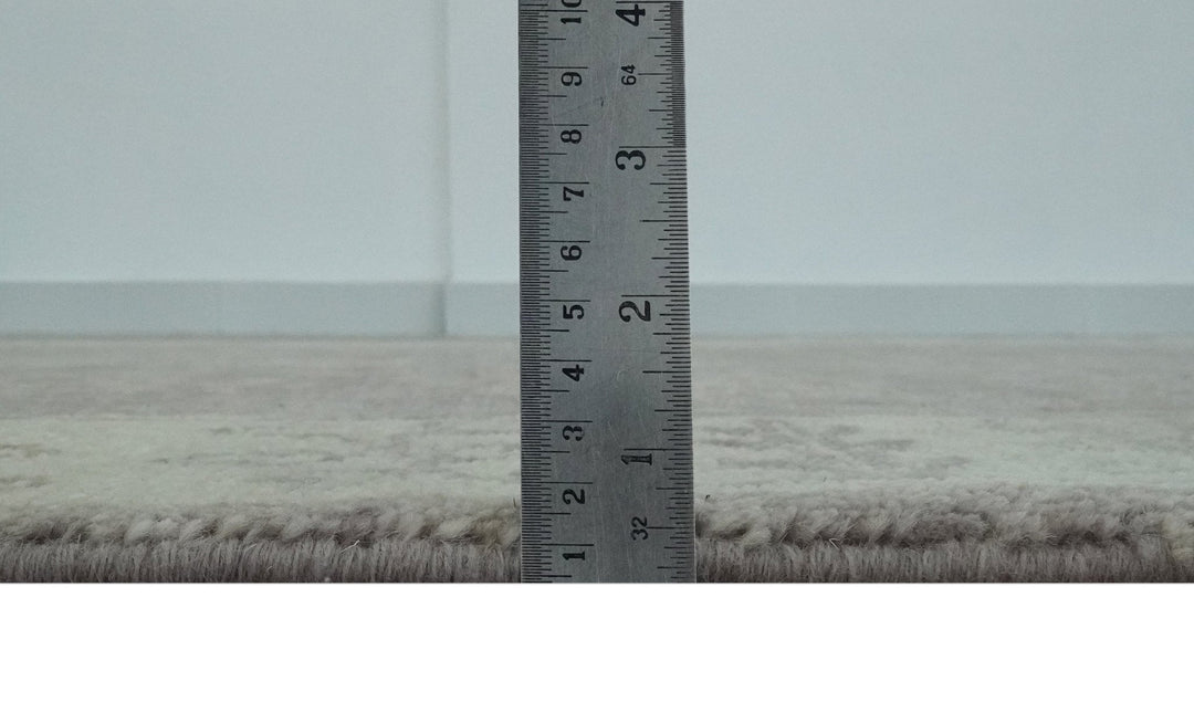 Custom Made Vintage Style Tree of life Brown And Beige Hand Knotted Wool Rug - The Rug Decor