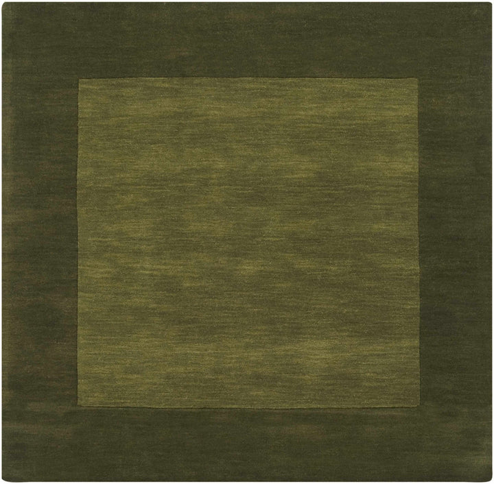 Cylinder Olive Modern Style Hand Loom Wool Area Rug - The Rug Decor