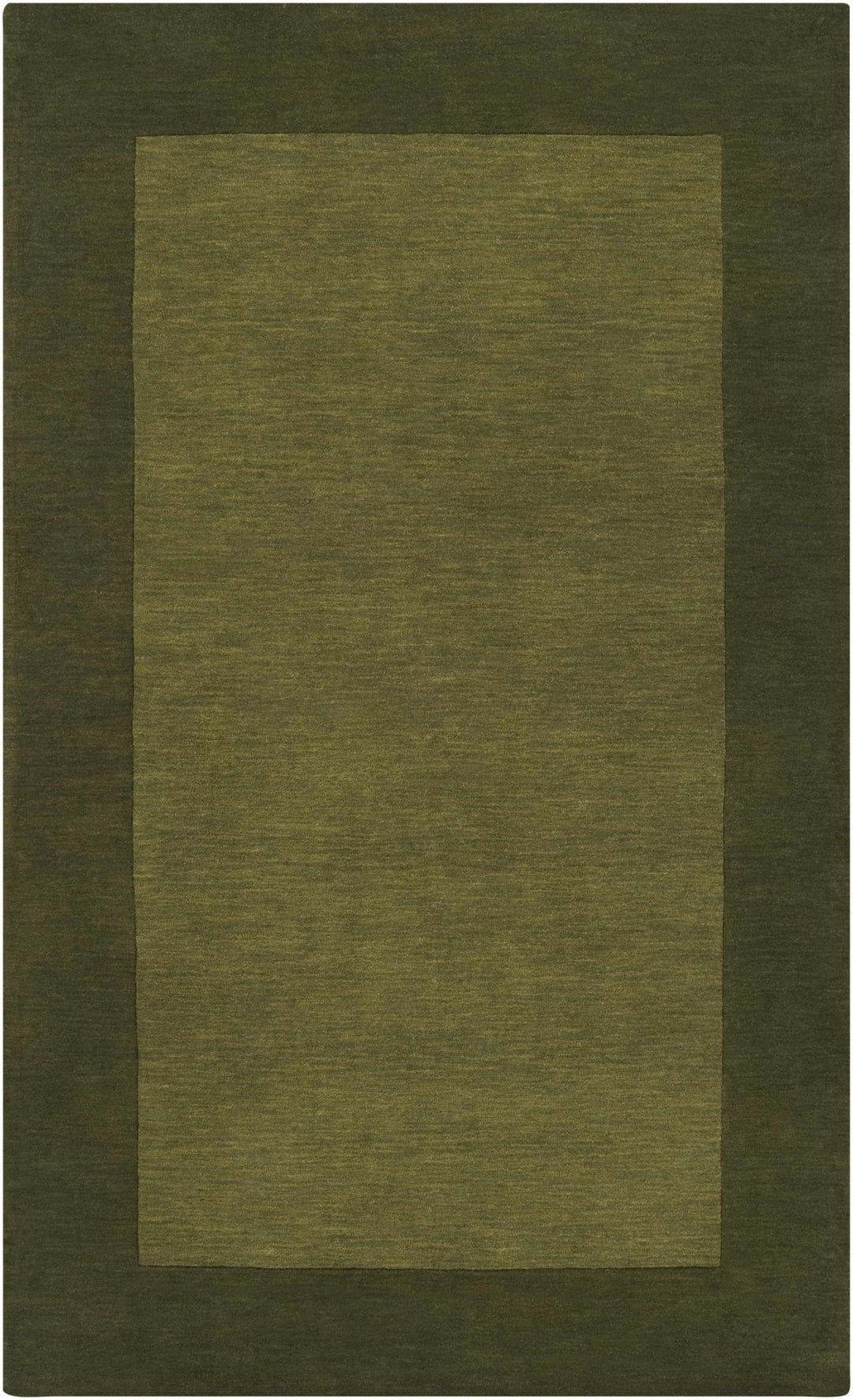Cylinder Olive Modern Style Hand Loom Wool Area Rug - The Rug Decor