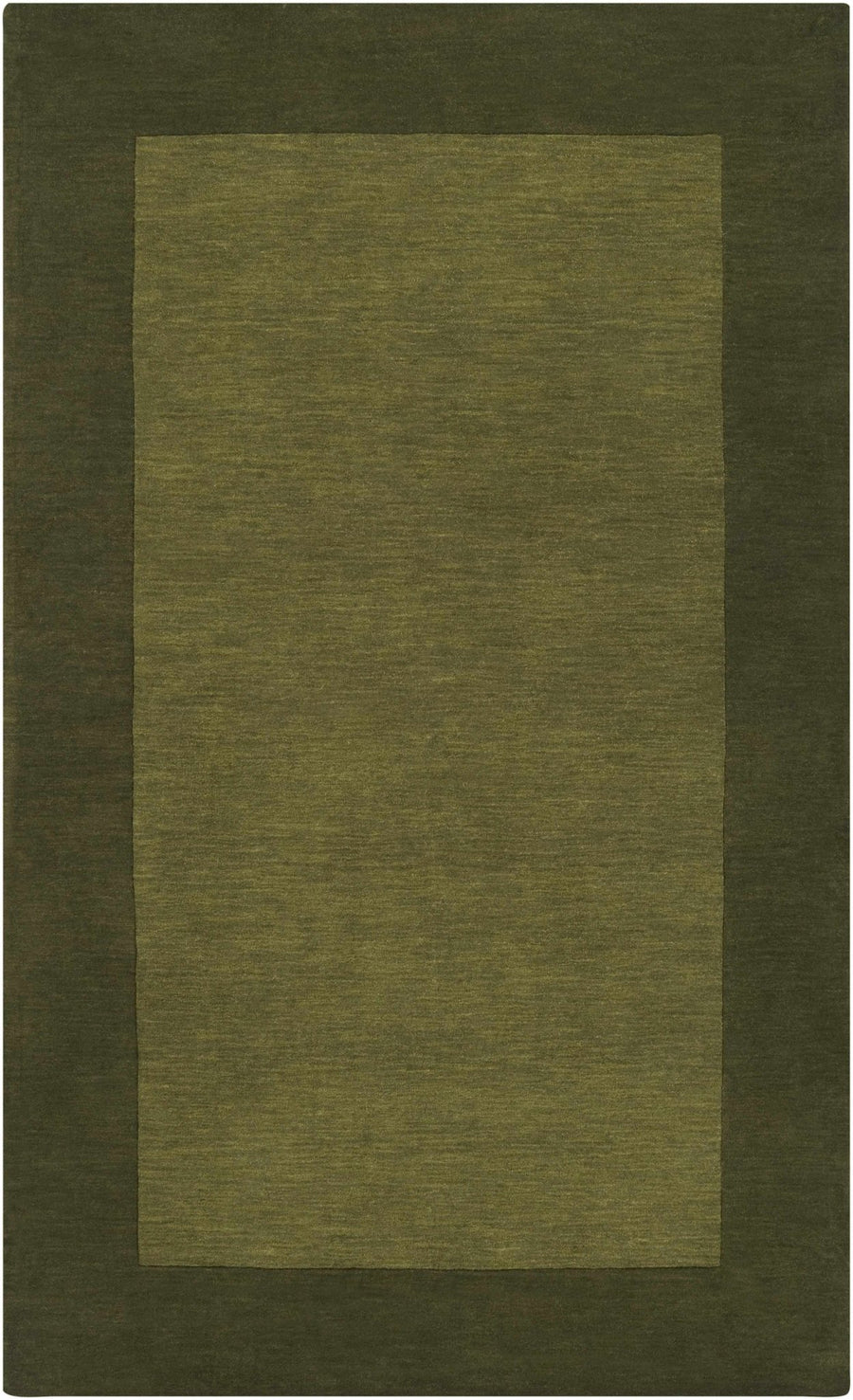 Cylinder Olive Modern Style Hand Loom Wool Area Rug - The Rug Decor