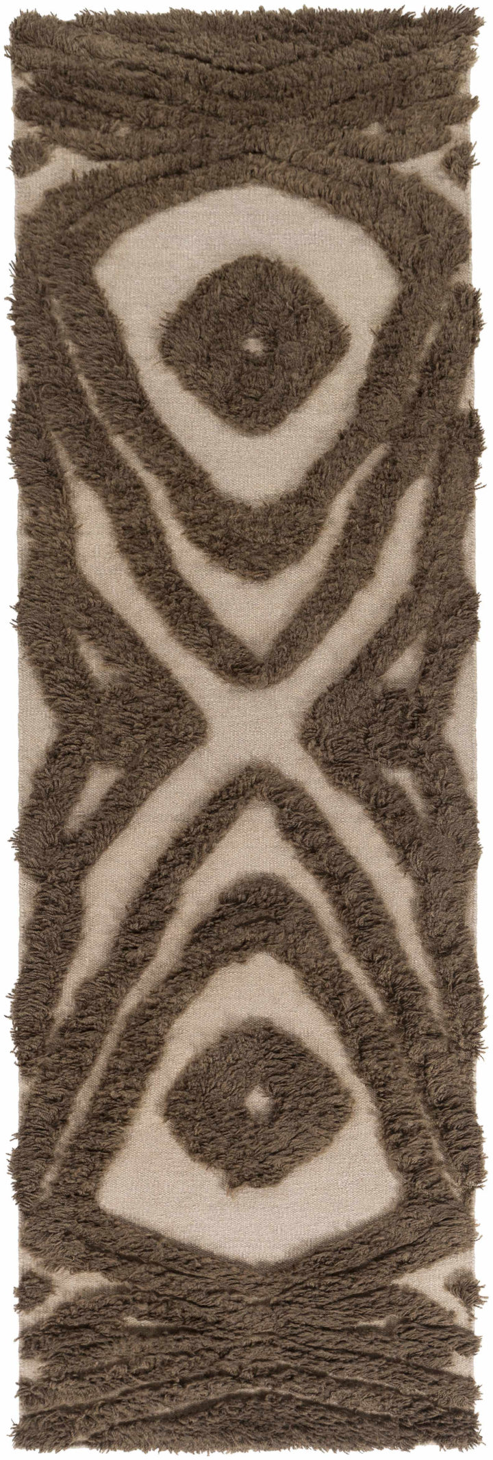 Dailey Modern Style Beige And Brown Hand Woven Area Rug