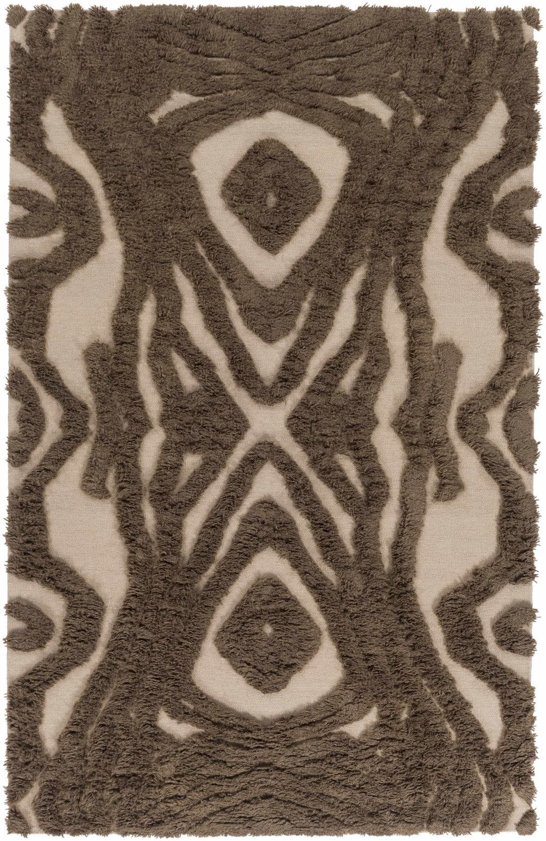 Dailey Modern Style Beige And Brown Hand Woven Area Rug