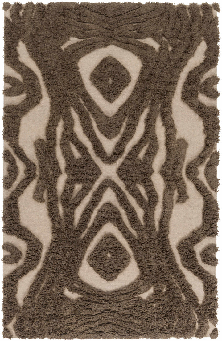 Dailey Modern Style Beige And Brown Hand Woven Area Rug
